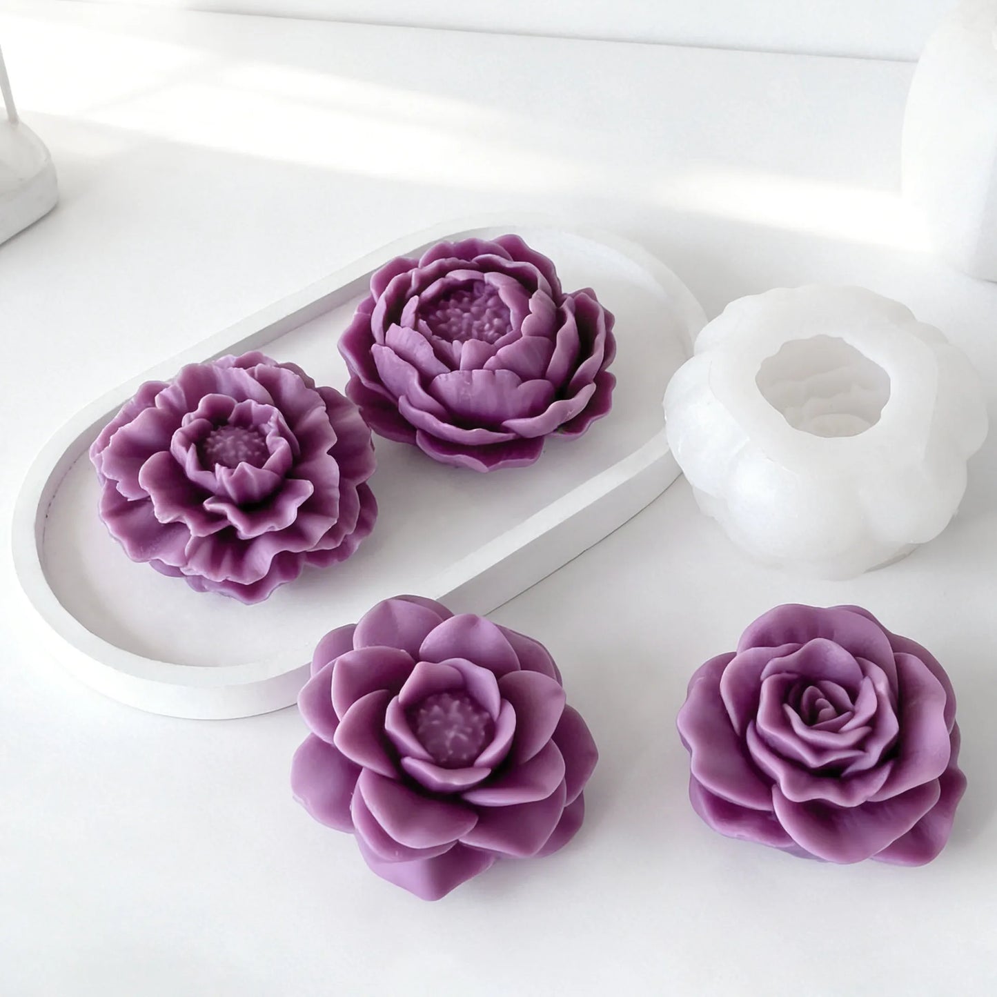 Gör-det-själv blomform