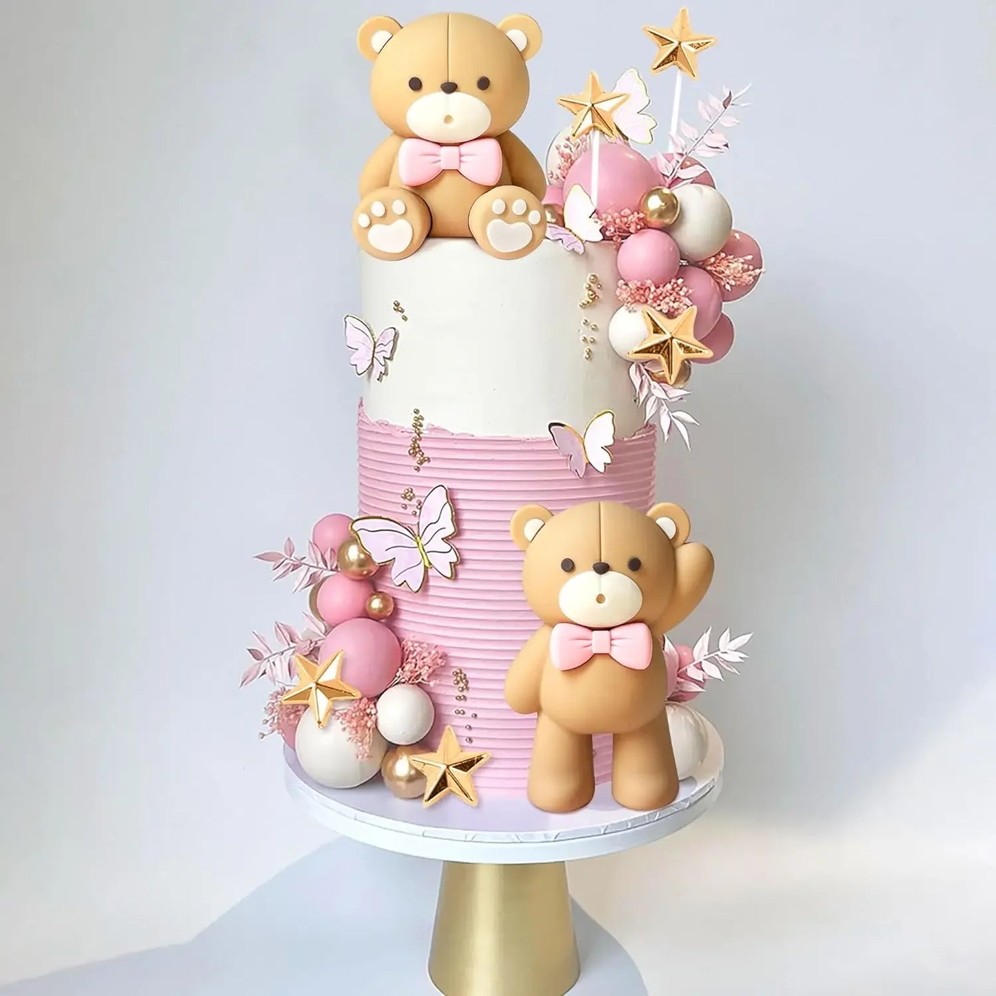 Bollformade Tårtdekorationer