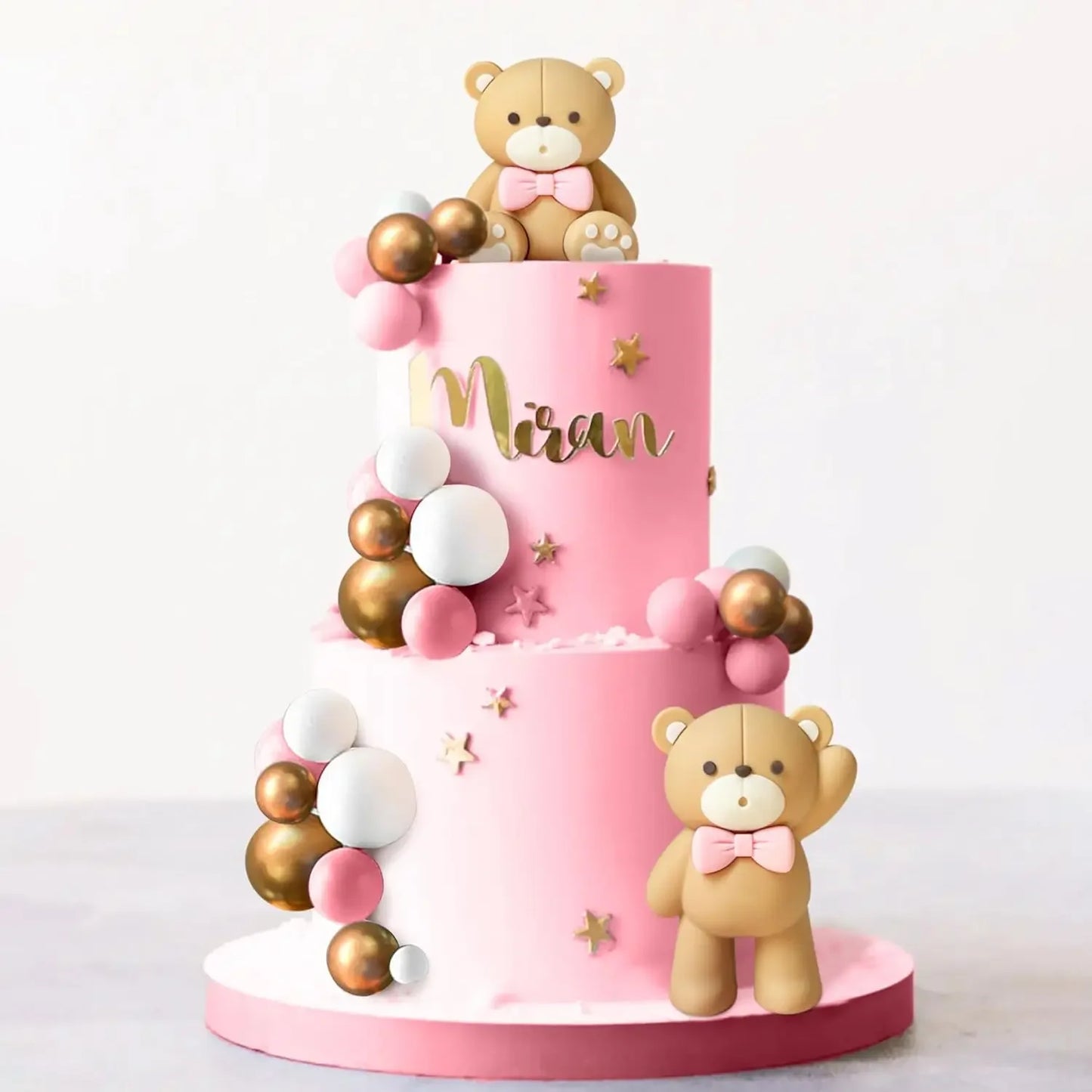 Bollformade Tårtdekorationer