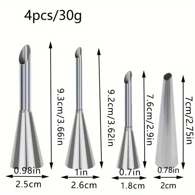 Spritstyllar i rostfritt stål