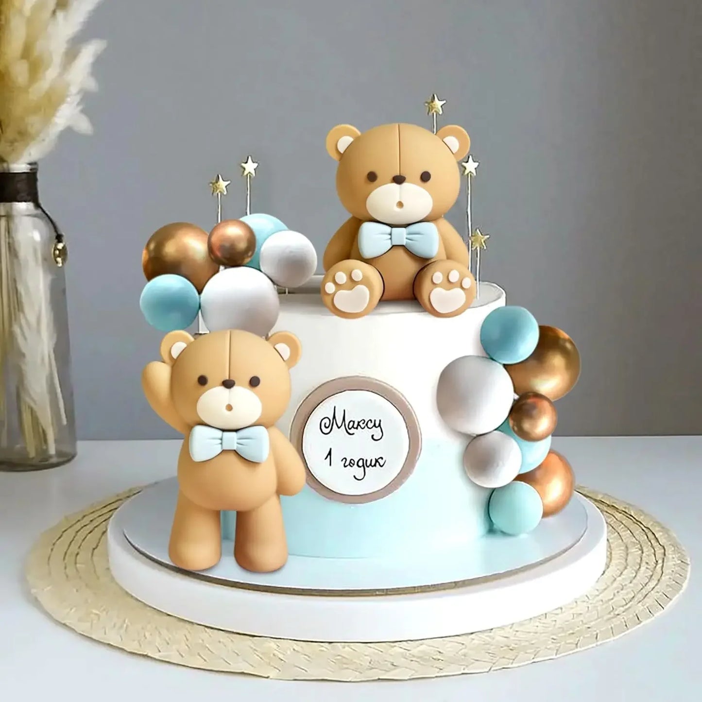 Bollformade Tårtdekorationer