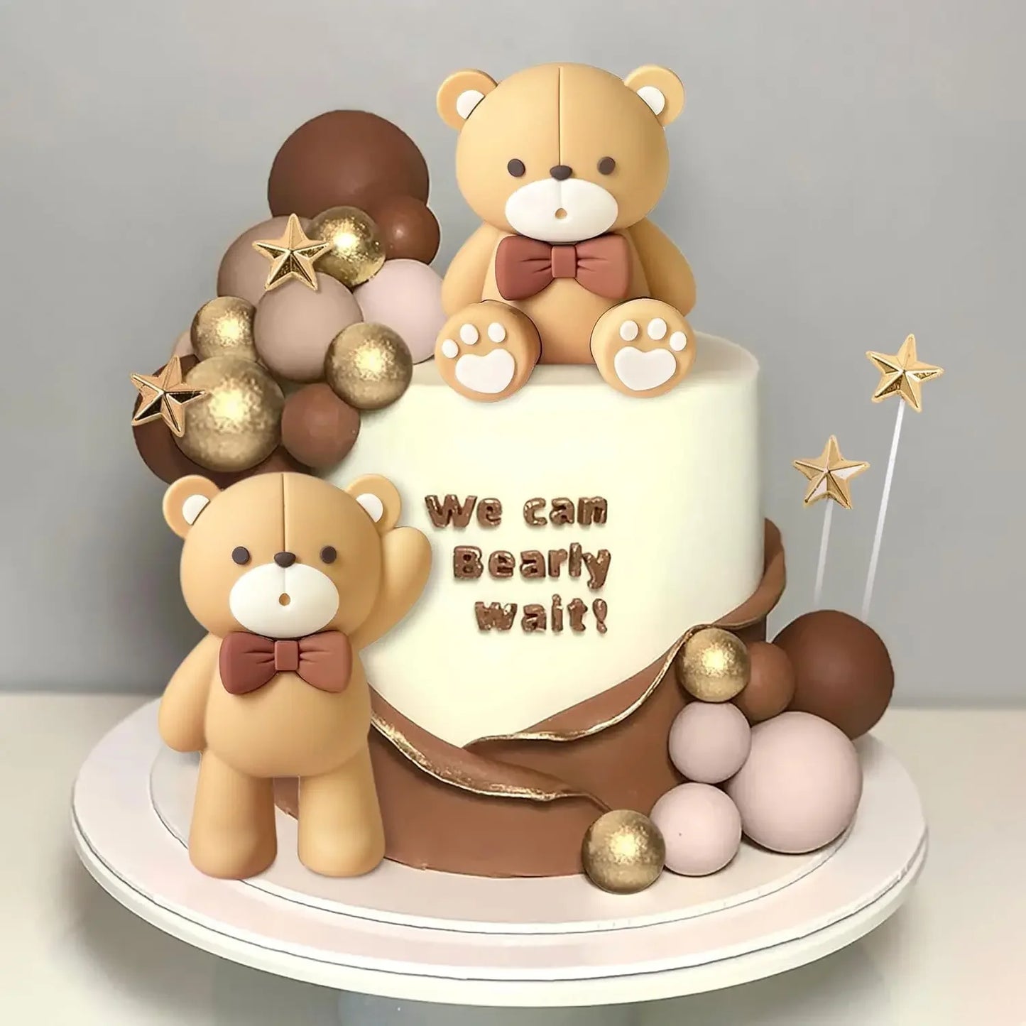 Bollformade Tårtdekorationer